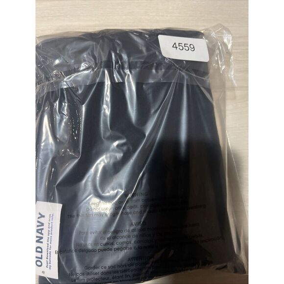 Old Navy Sz 8 Womens High Rise Pixie Chino Pants Navy Blue Stretch Pockets NWT - Picture 4 of 4